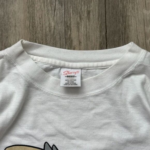 Vintage 90s Looney Tunes Yosemite Sam Bugs Bunny Big Face Size Large VTG RARE - Picture 4 of 5